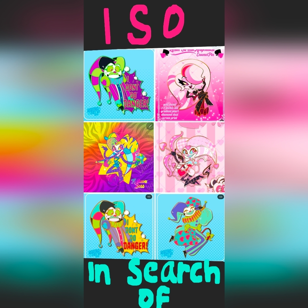 ISO Fizzarolli Pins Karina Does Art Angel Dust Pin‎ Wivensbane